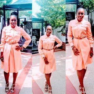 Vintage Peach Dress for sale size M