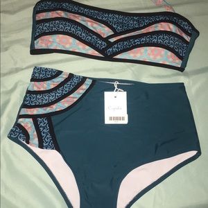 Cupshe two piece swim suit