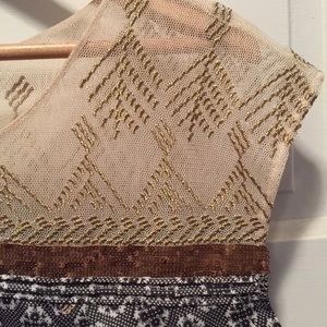 ✨HP!✨ Anthropologie Sparkle Tunic (Floreat brand)
