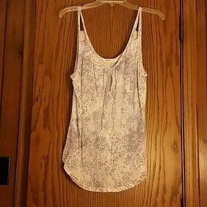 Old Navy purple & white camisole