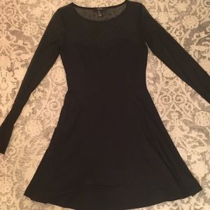 Mesh detail Aline dress