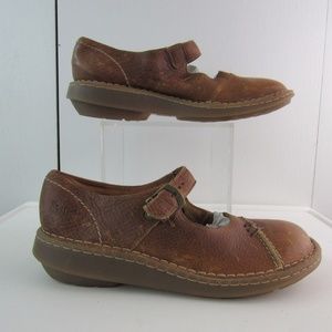 Dr. Martens #3A62 Peanut Brown Leather Mary Janes