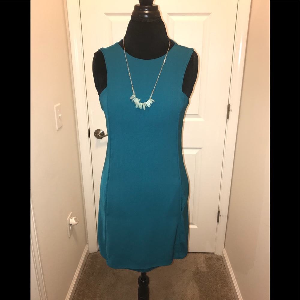 Turquoise Zara Dress