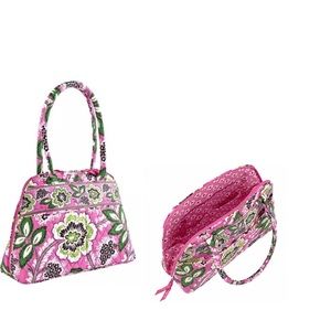 Vera Bradley Priscilla Pink Bowler NWT