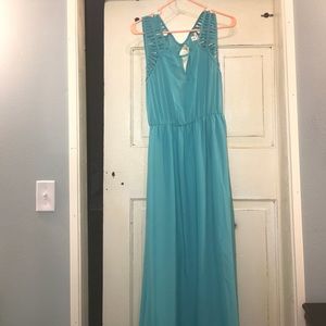 Francesca Maxi dress with open back