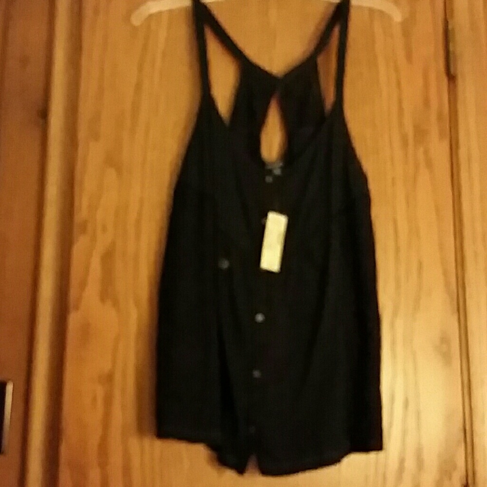 American Eagle black camisole, XL, NWT
