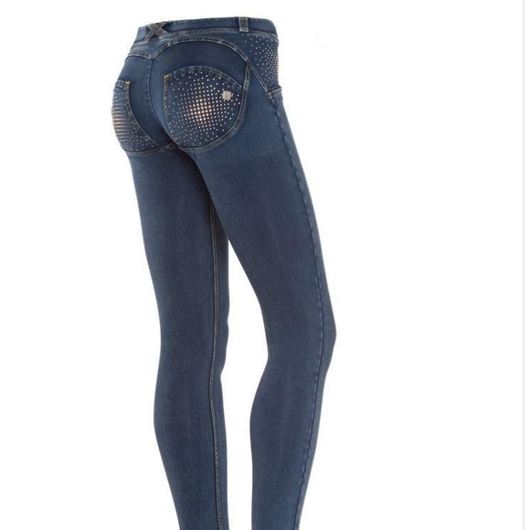 Freddy Denim - SWAROVSKI LIMITED EDITION|Skinny Dark Blue Denim