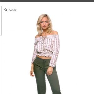 Kittenish boho top