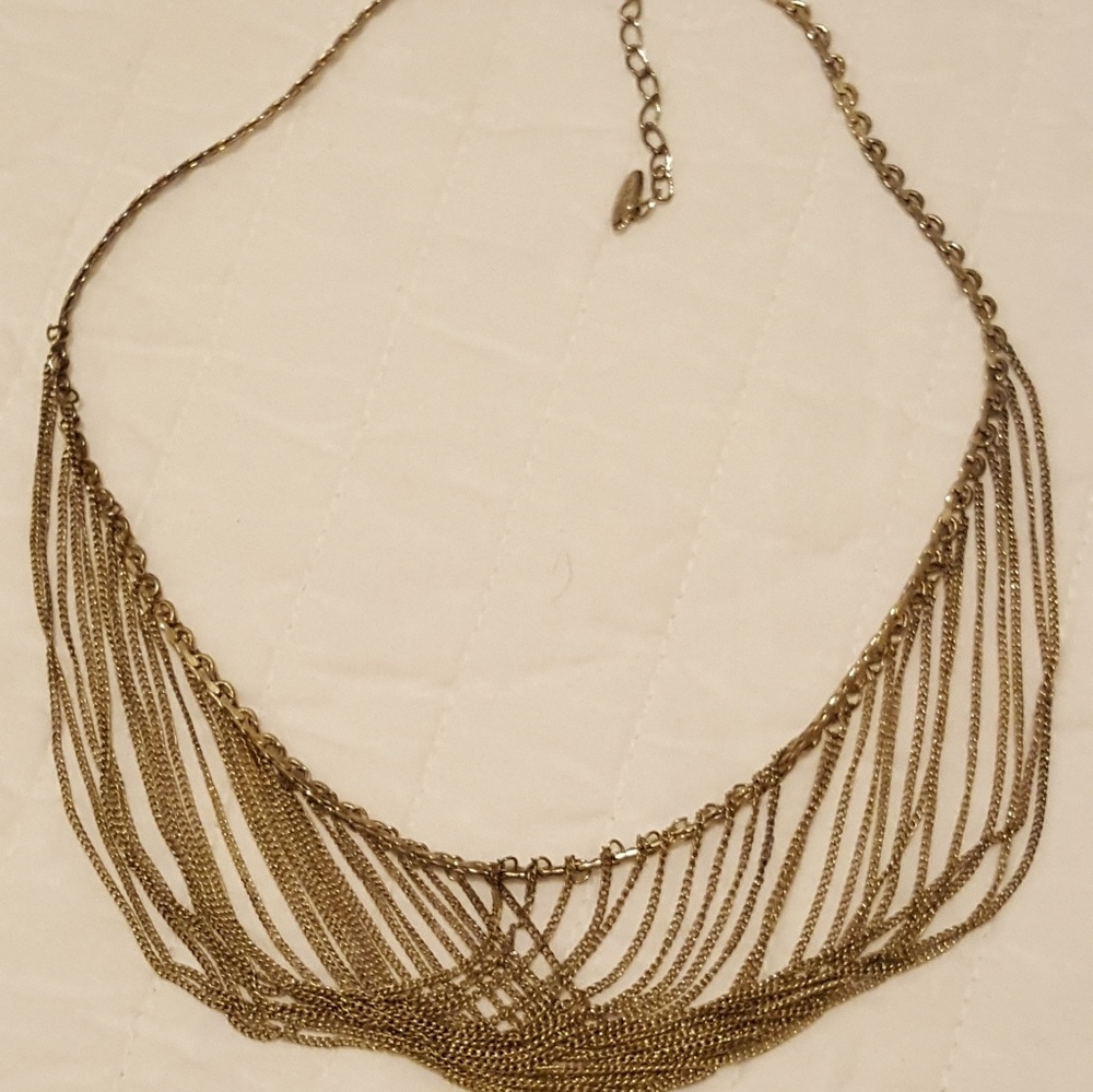 Vintage Gorgeous Multiple threads chains  Necklace