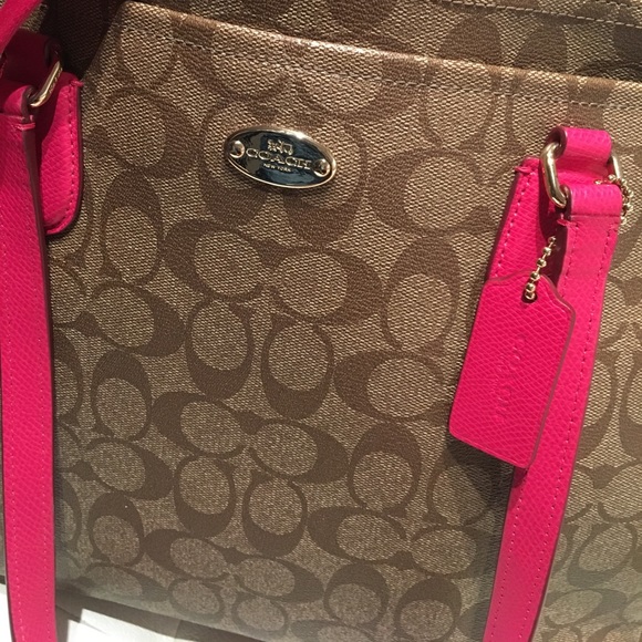 Coach baby bag