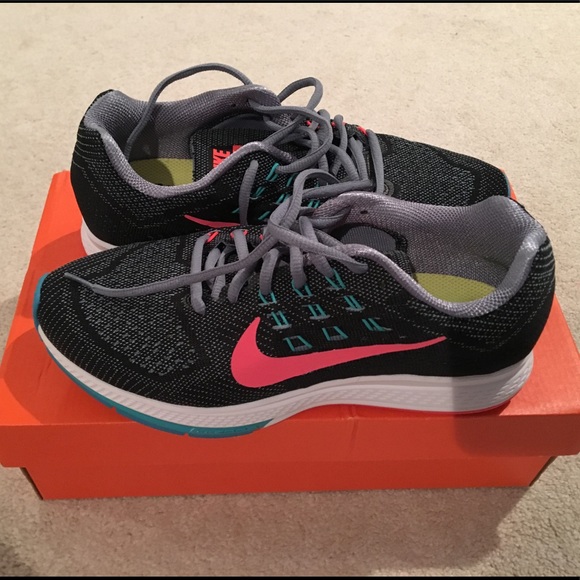 Nike Shoes - Nike air structure shoes black, pink, and teal