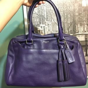 Authentic soft leather Coach bag!