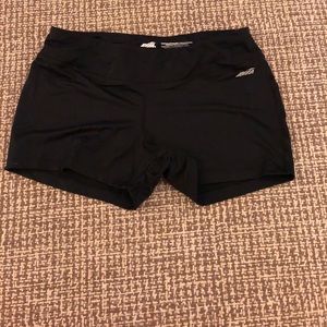 Never worn size large Avia tight black shorts