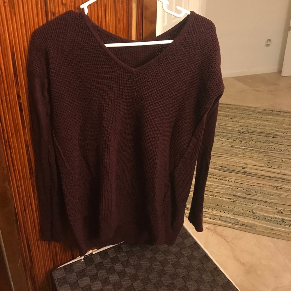 Lululemon Maroon Sweater