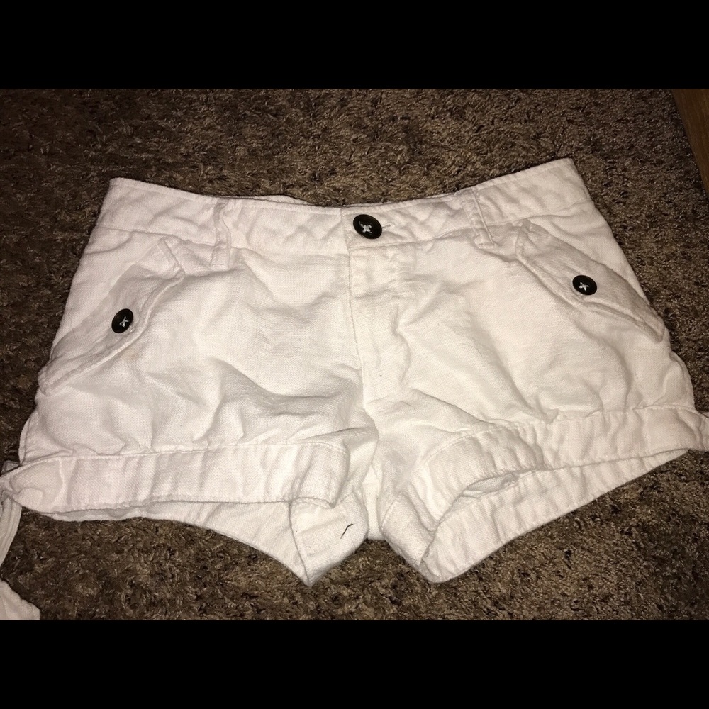 White Shorts