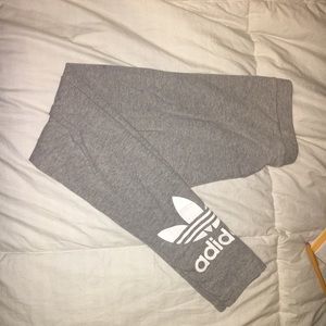 Adidas grey leggings