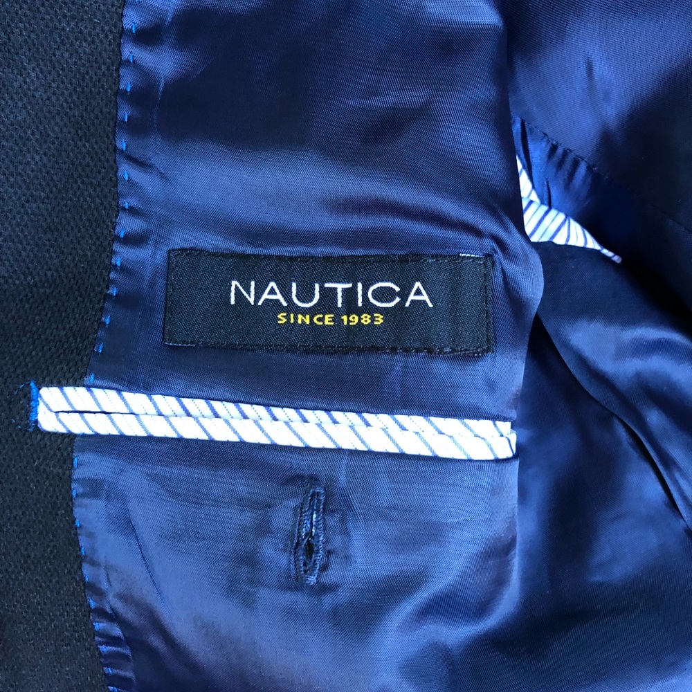 Nautica Navy Jacket - Picture 4 of 5