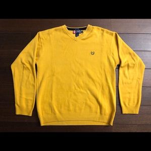 chaps ralph lauren hoodie yellow