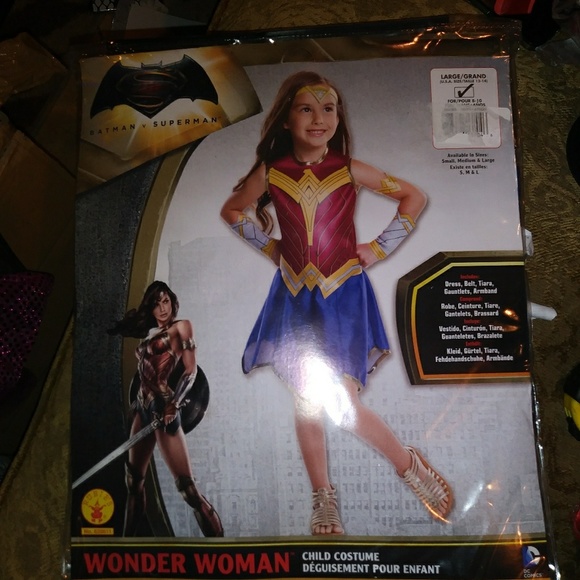 Dawn Of Justice Wonder Woman Child Costume