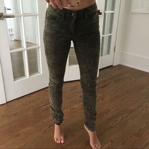 Free people corduroy skinny pants