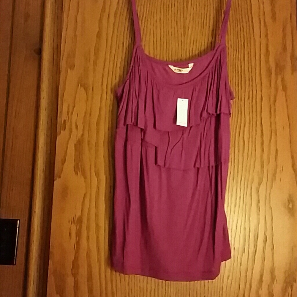Purple Old Navy camisole, L, NWT