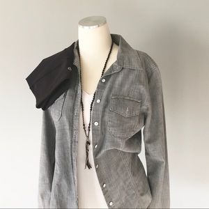 Gap 1969 grey denim shirt EUC!