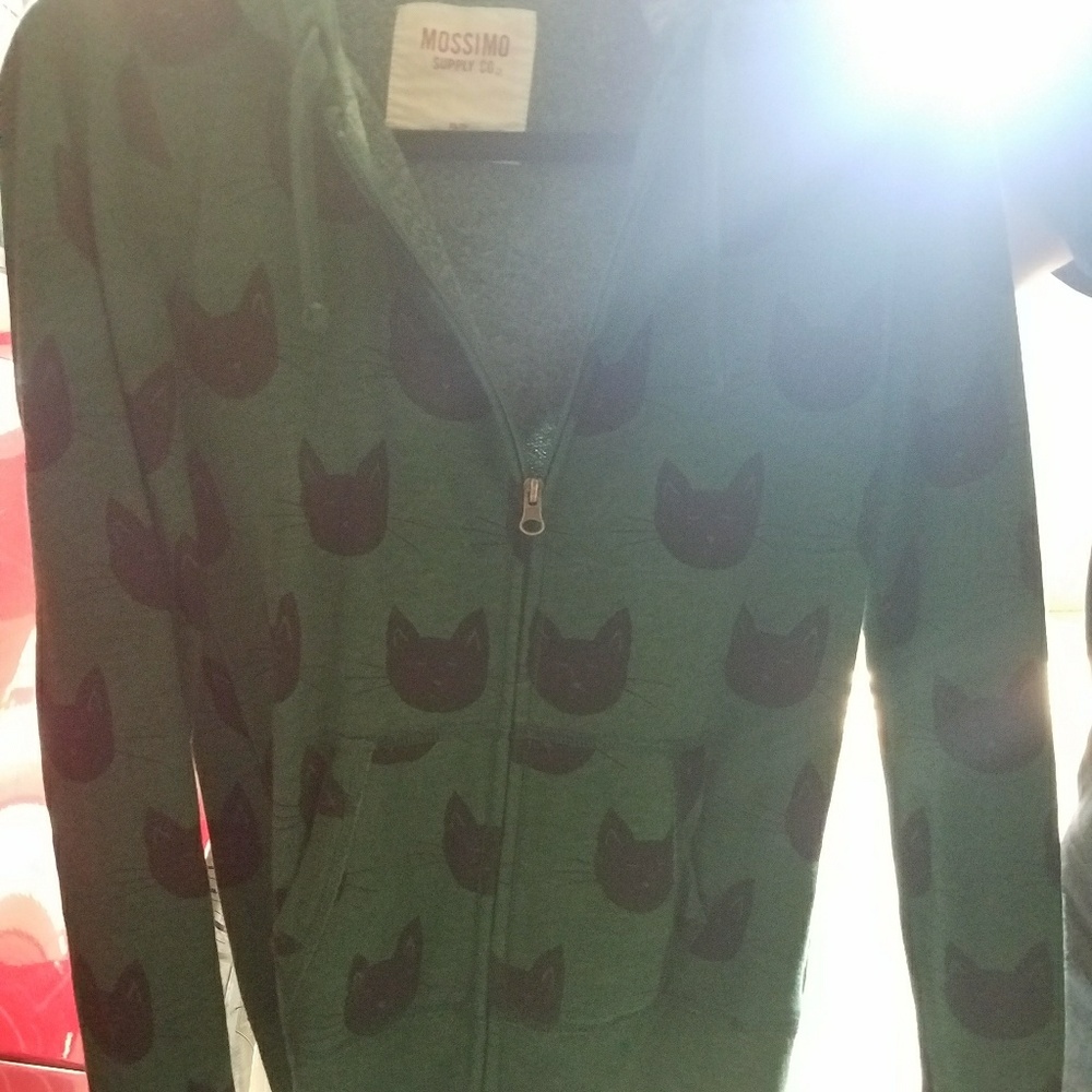 Green cat jacket! 😻 XS