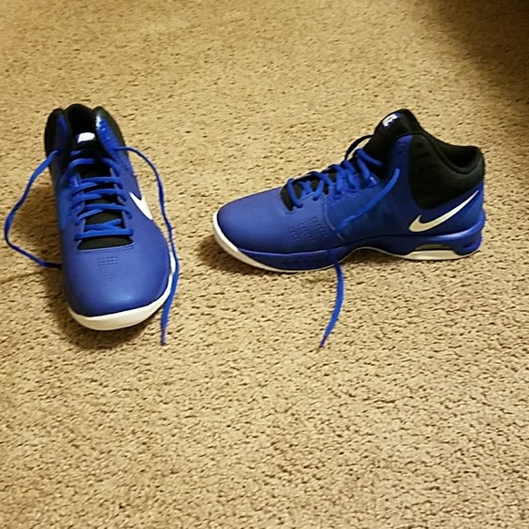 Men's blue black and white Nike shoes size nine - Picture 2 of 3
