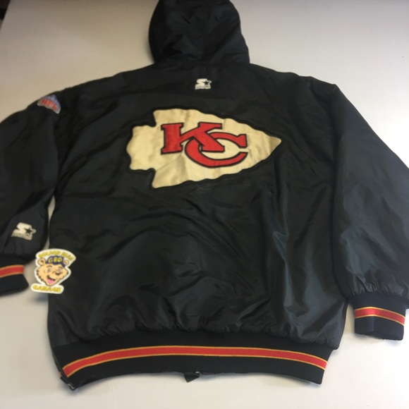 chiefs pullover starter jacket