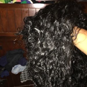 Curly full wig