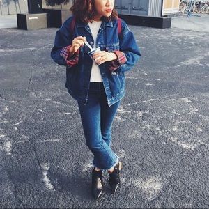 BDG Cropped Flare Denim