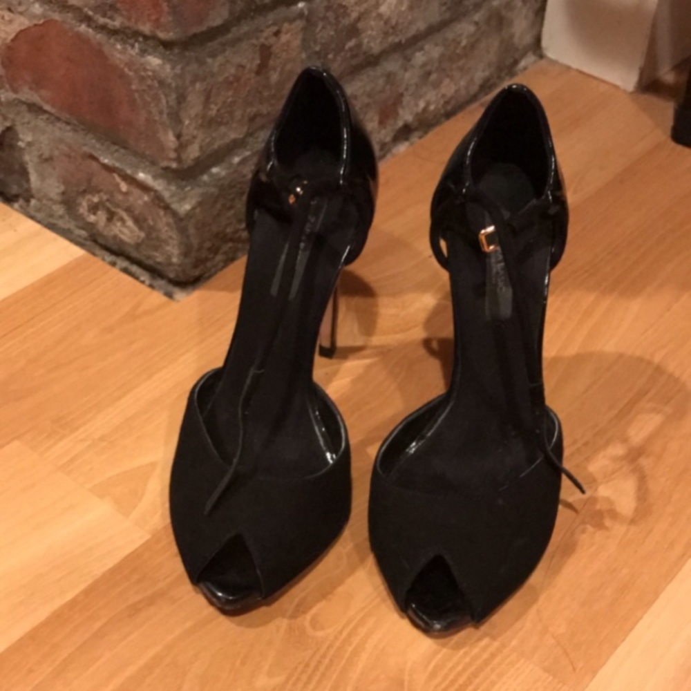 Zara Black Heels