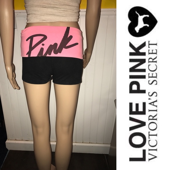 PINK Victoria's Secret Pants - VICTORIAS SECRET PINK SHORTS