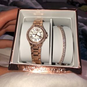Rose Gold Michael Kors Watch