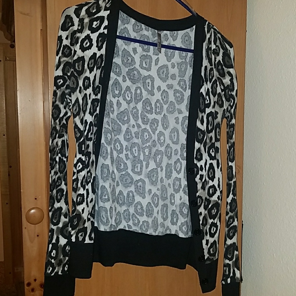 Cheetah print Cartigan