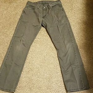 Men's gray Levi's 514
