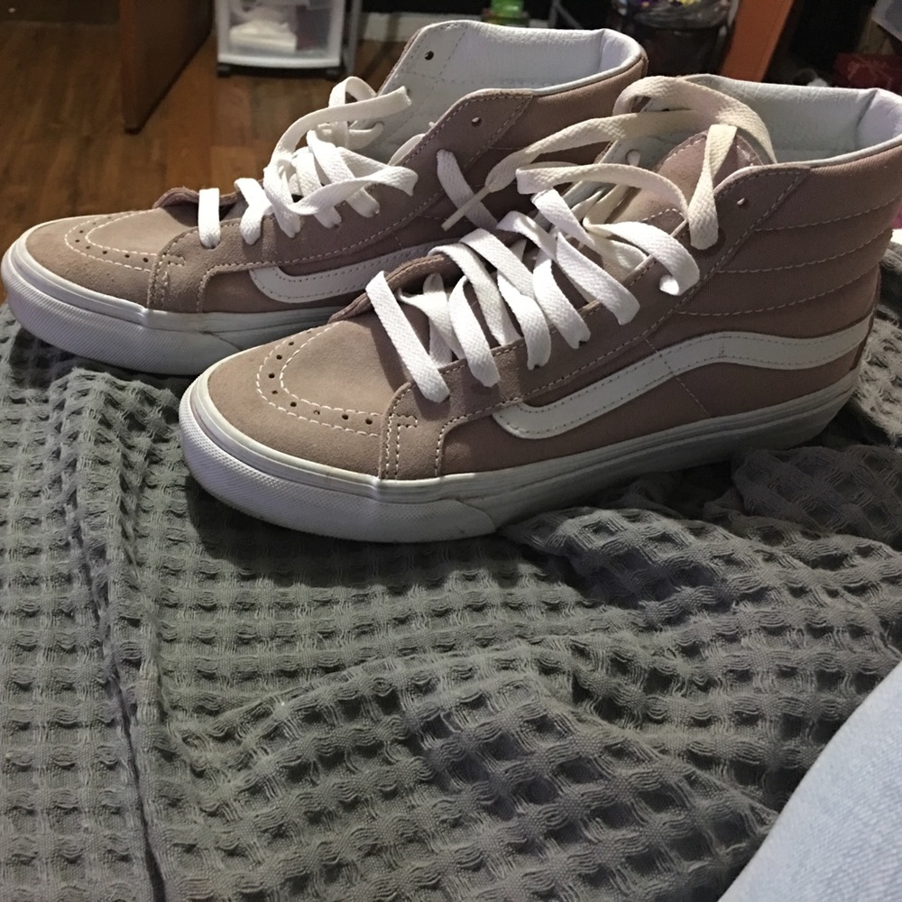 Fawn pink vans size 6.5