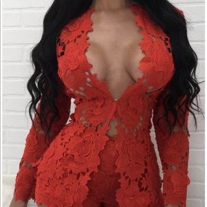 Lace short blazer set 😍‼️