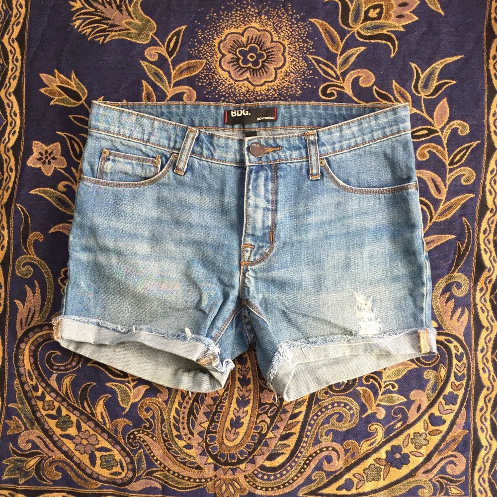 Bulldog Jean Cutoff Shorts