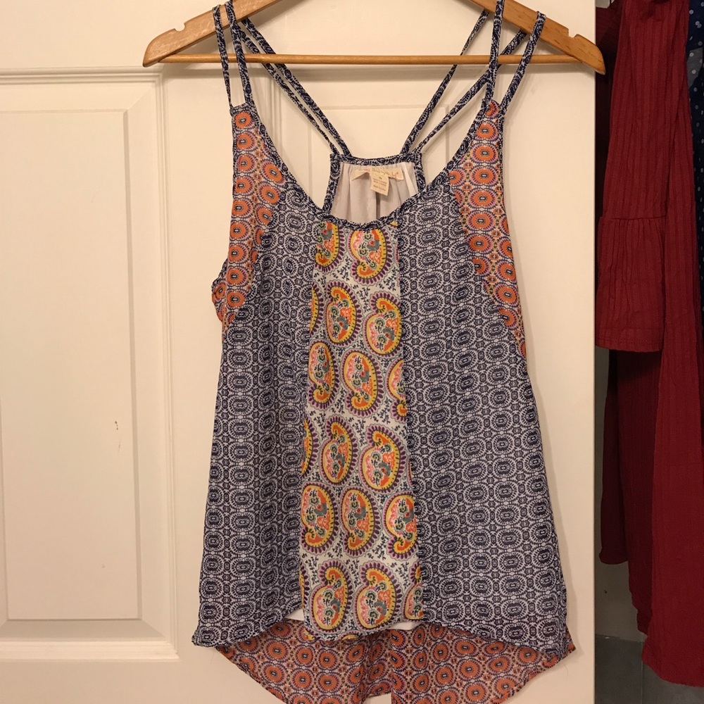 MULTIPATTERN TANK TOP