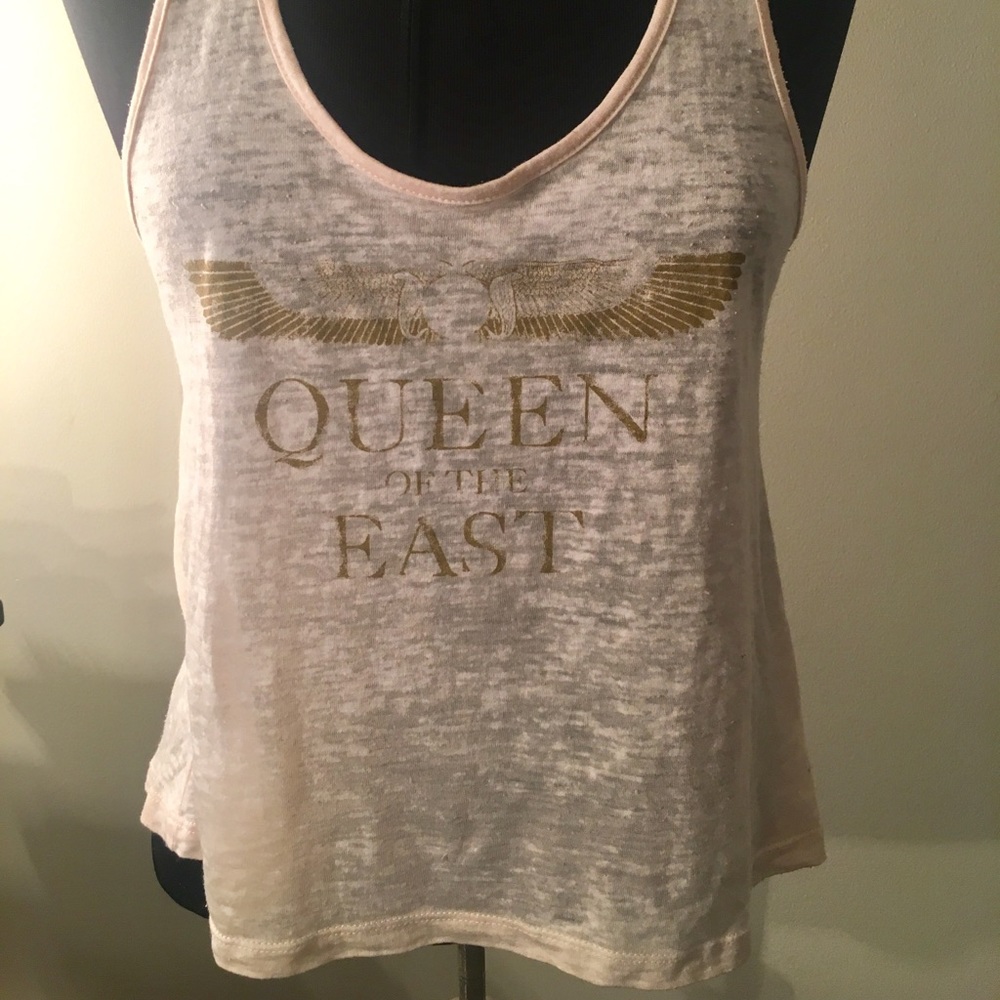 Pac Sun Tank with Open Back Top