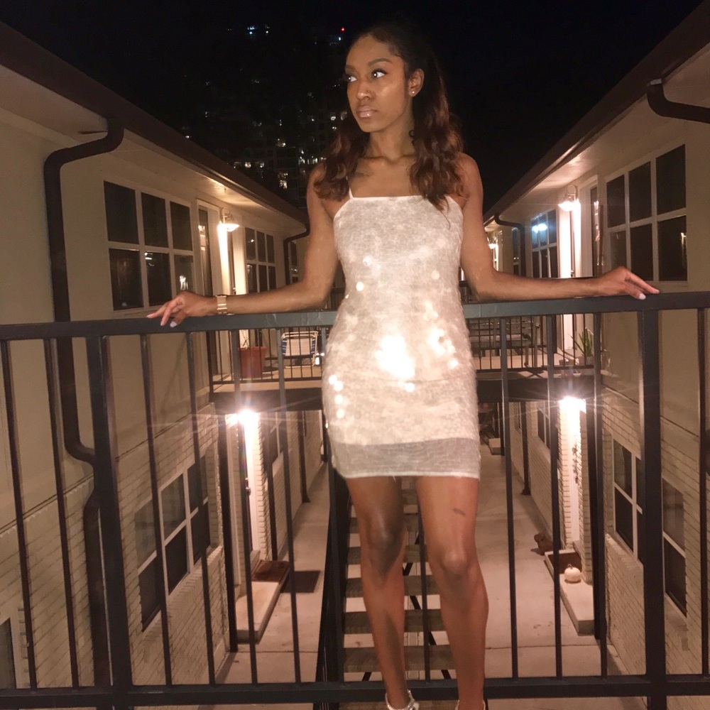 Armani Exchange Sequin Dress