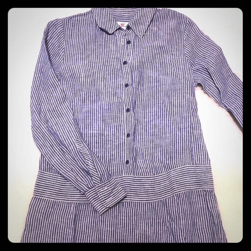 Vineyard Vines Linen Dress