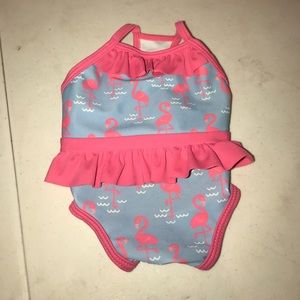 Flamingo Puppy Bathing Suit 👙🐶