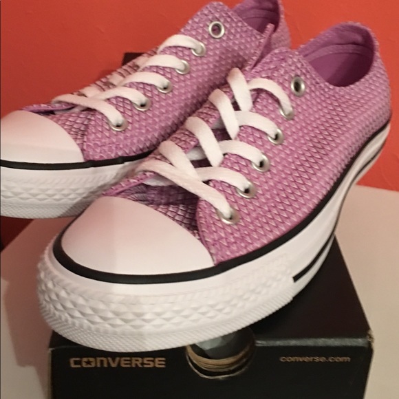 Converse Shoes - Fuchsia Glow Converse -Unique!