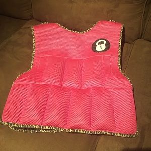 Neoprene weight vest.