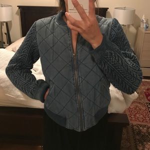 Anthropologie Cloth + Stone Denim Jacket NWOT