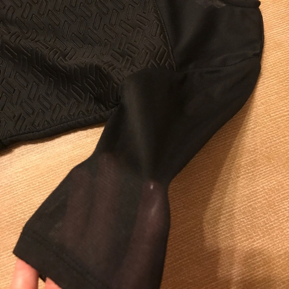 D-Signed by Disney Black Dress with Sheer Yoke - Picture 3 of 7