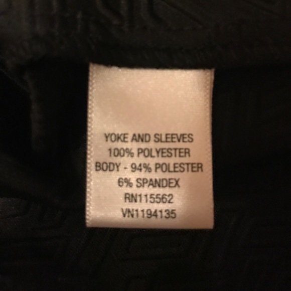 D-Signed by Disney Black Dress with Sheer Yoke - Picture 4 of 7