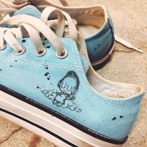 Custom Chuck Taylor.